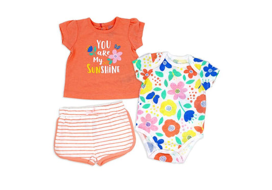 3 Piece Sunshine Short Set