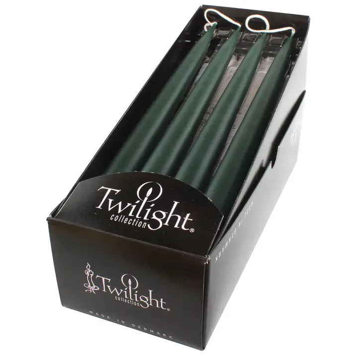 10" Taper set of 2  - forest Green