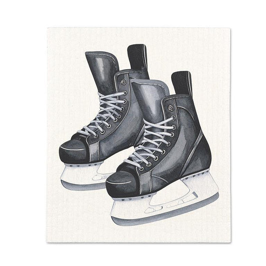 Hockey Skates Dishcloth