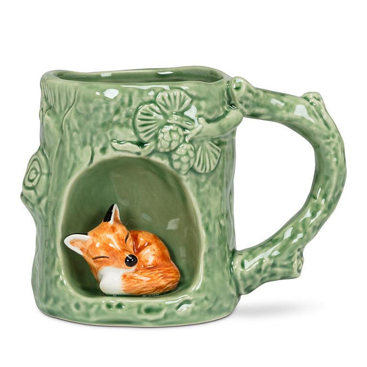 Tree Look Mug w/Fox