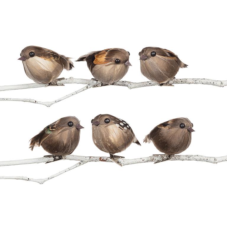 Mini Plump Bird Clip