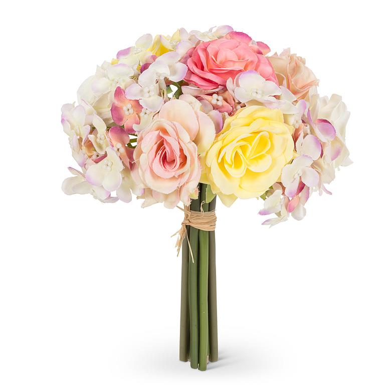 Sm Rose & Hydrangea Bouquet