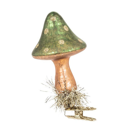 Vintage Mushroom Clip Ornament