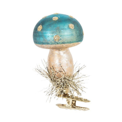 Vintage Mushroom Clip Ornament