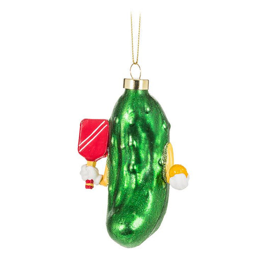 Pickle Pickleball Ornament