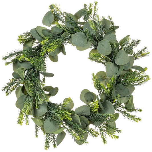 Lg Pine & Eucalyptus Wreath