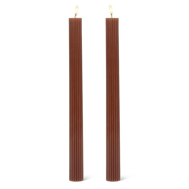 Ridged Taper - Brown