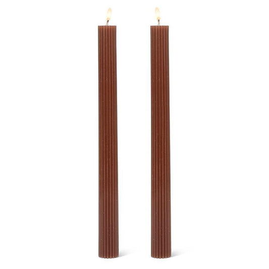 Ridged Taper - Brown