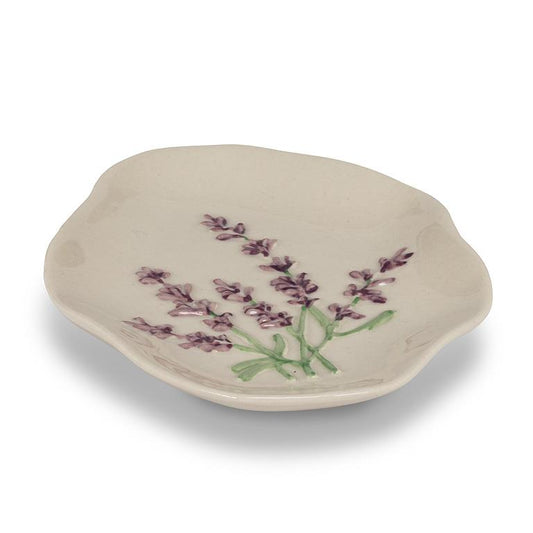 Purple Flower Organic Dish