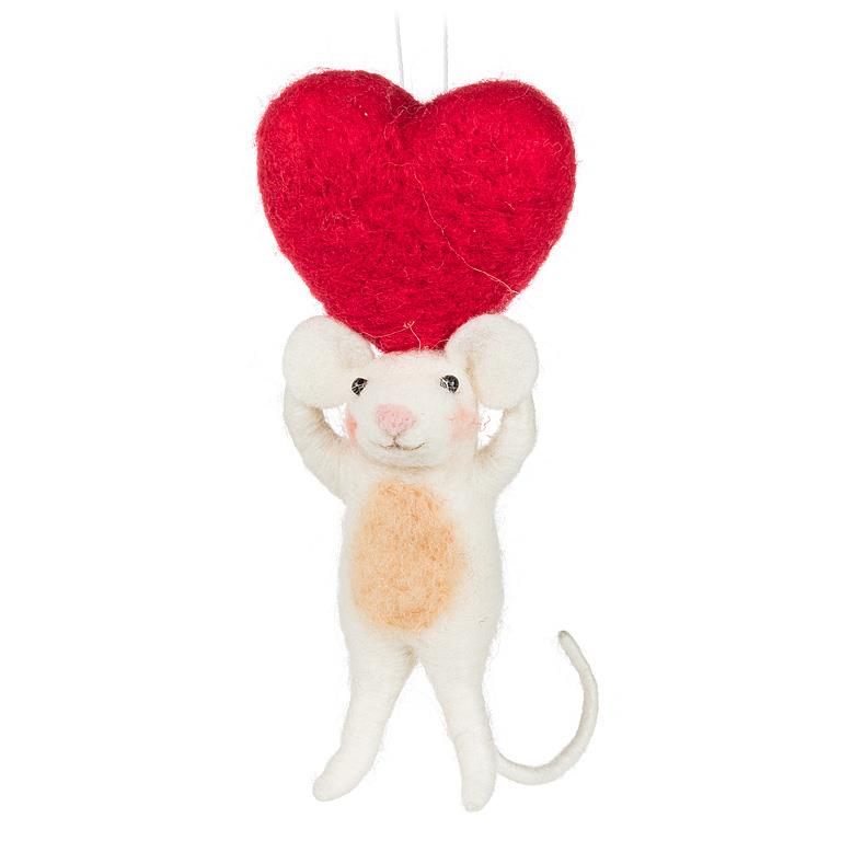 Mouse with Big Heart