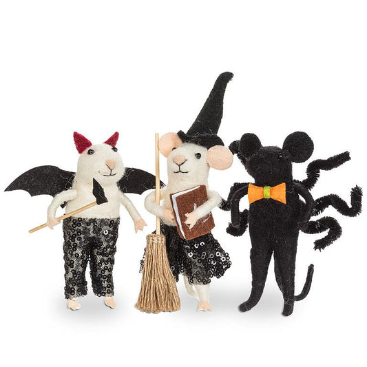Mice in Halloween Costumes