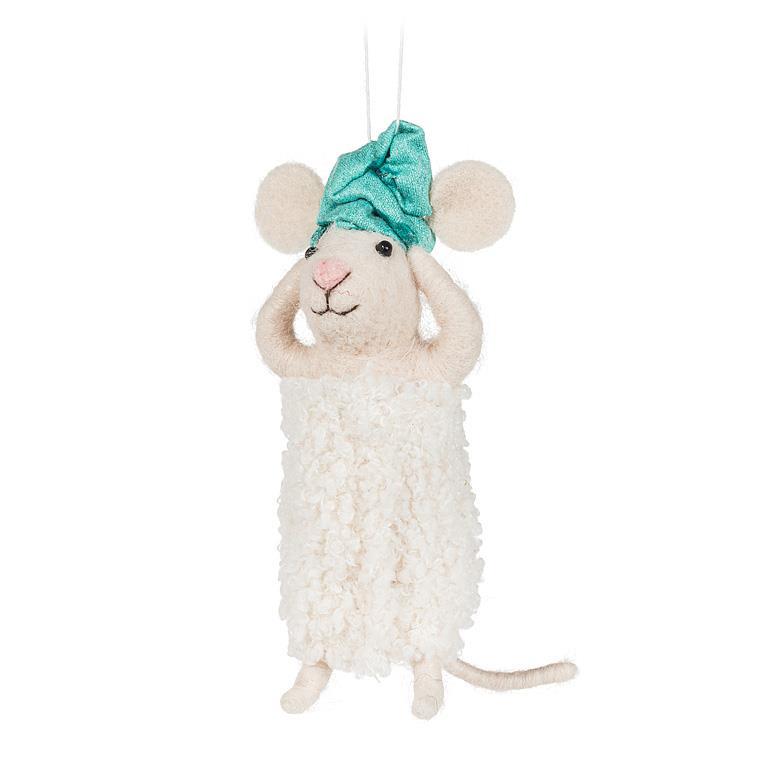 Spa Mouse with towel