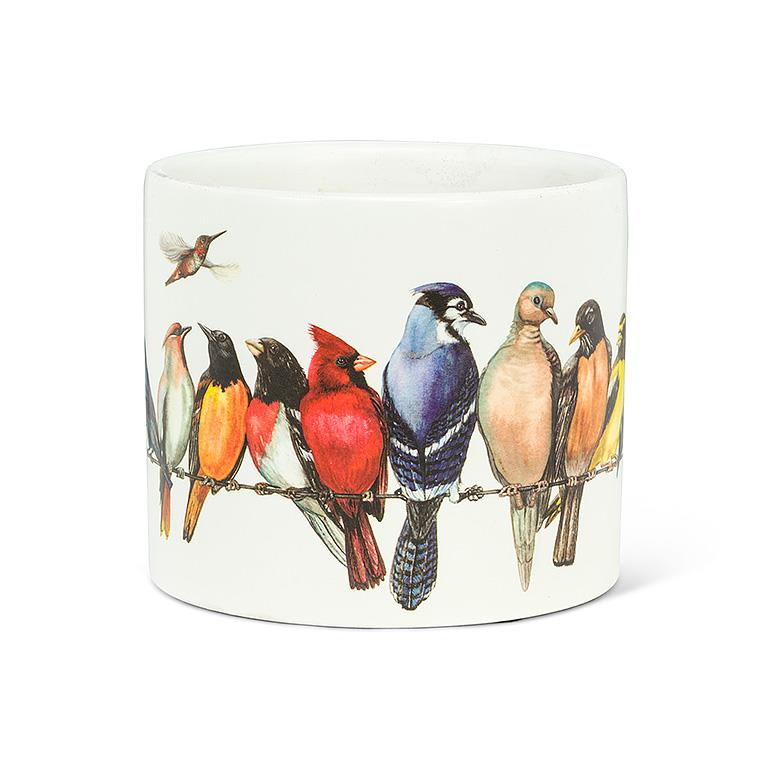 Birds on Wire Planter