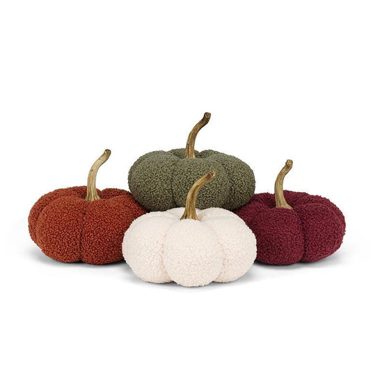 Small Boucle Pumpkin