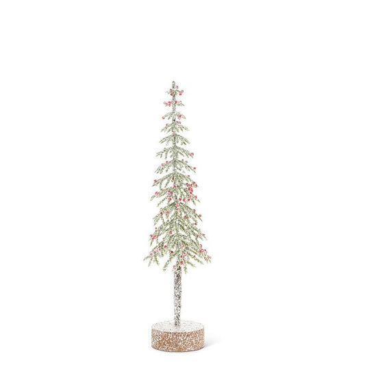 Small Tall Snowy Tree