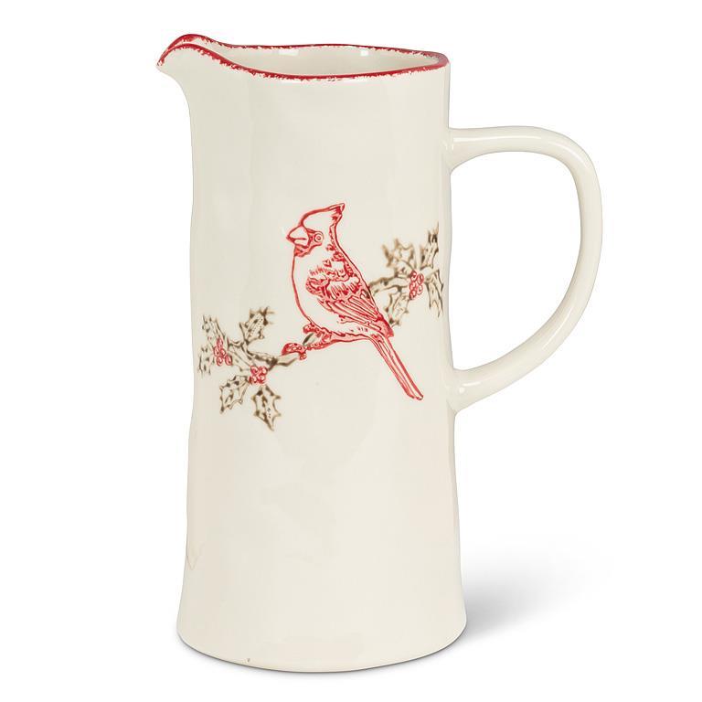 Cardinal Stamp Large Pitcher