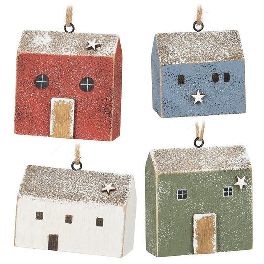 Winter House Ornament