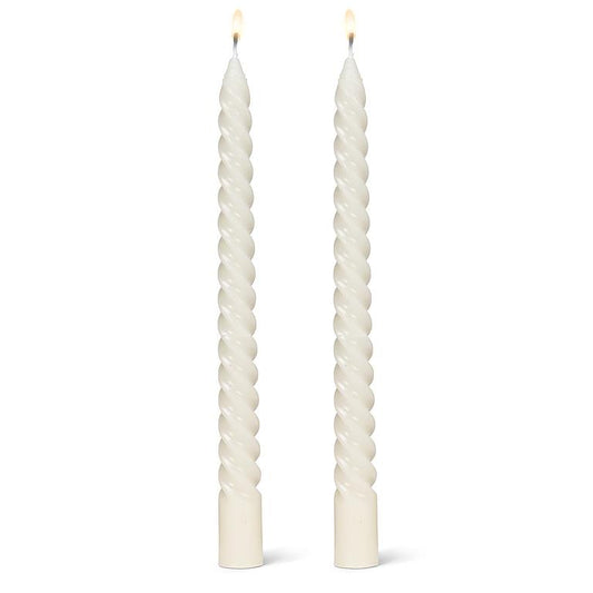 Tight Spiral Taper-Ivory