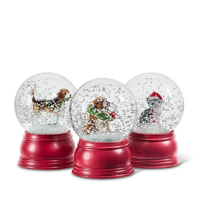 Small Holiday Pet Globe