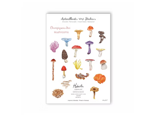 Mushroom Stickers
