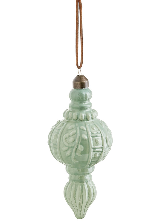 Green Finial Ornament