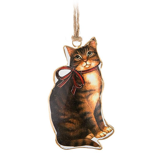 Festive Cat Ornament