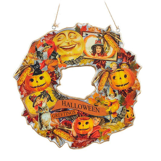 Md Vintage Halloween Wreath