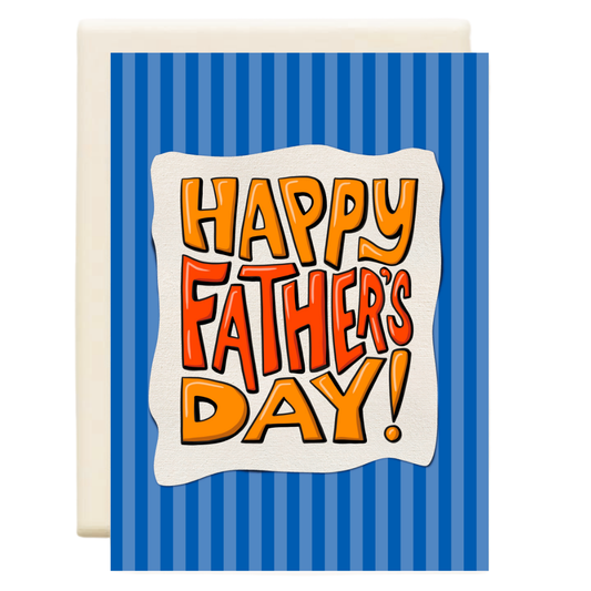 Father's Day Stripes | Father's Day Greeting Card