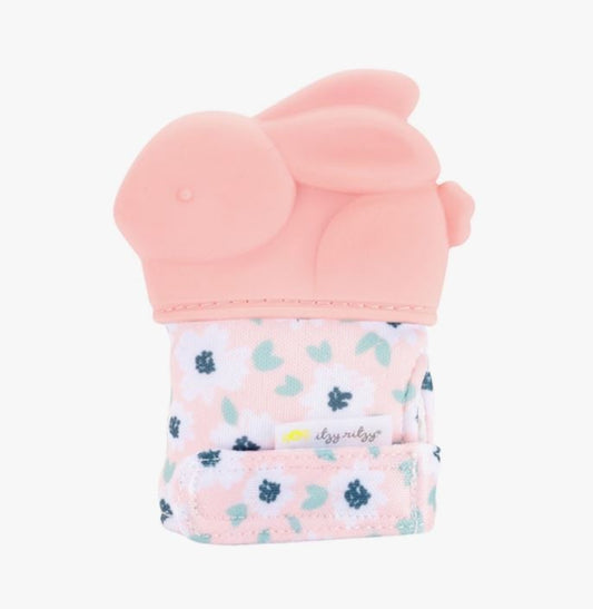 Itzy Mitt™ Silicone Teething Mitts - Bunny