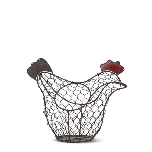 Chicken Shaped Mesh Basket