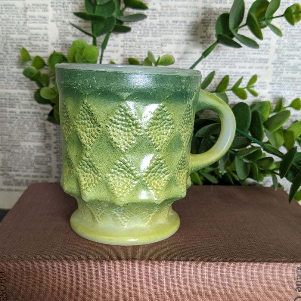 FireKing Green Mug