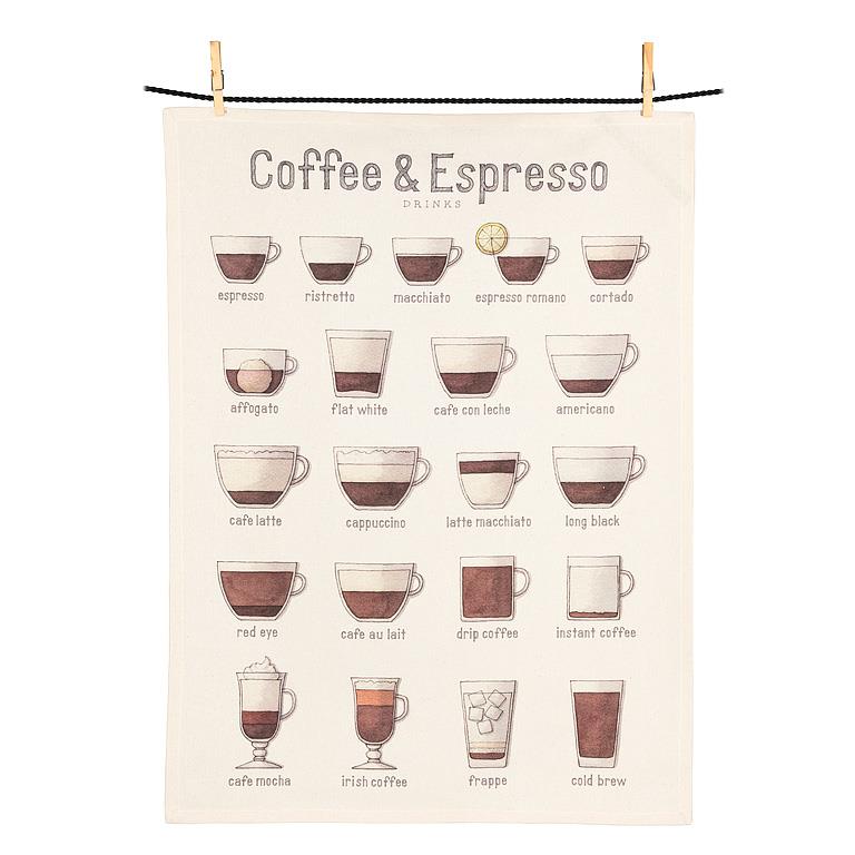 Coffee & Espresso Kitchen Towel