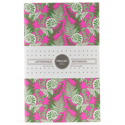 Forest Foraging Series: Fiddlehead Fern Pocket Notebook