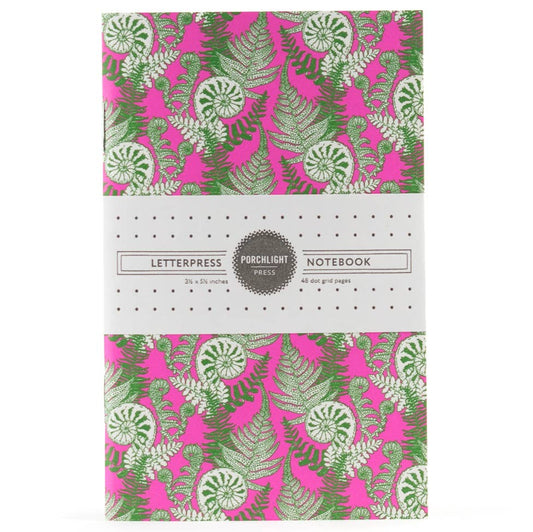 Forest Foraging Series: Fiddlehead Fern Pocket Notebook