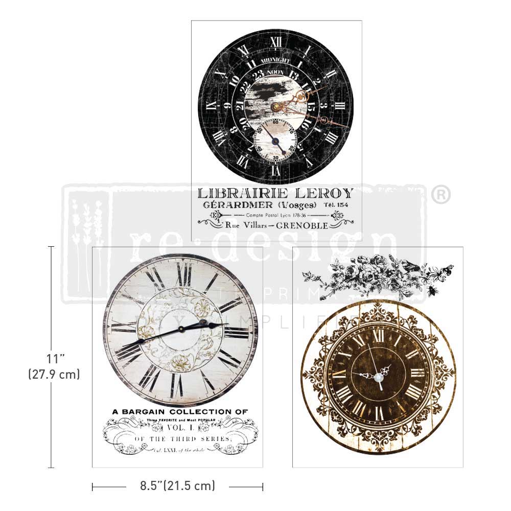 Vintage Clocks - Middy Transfer