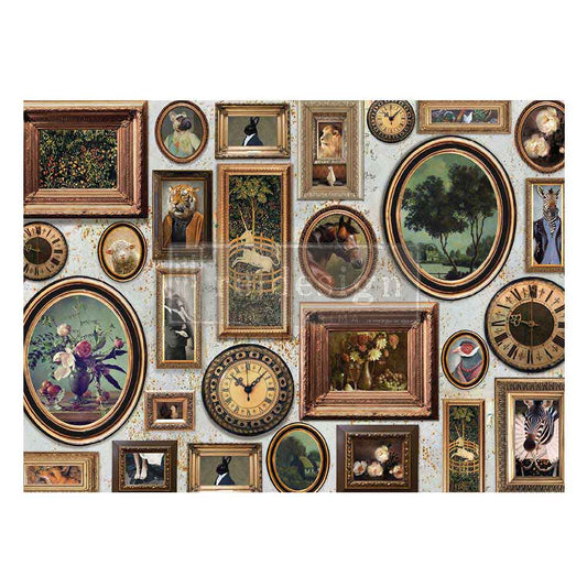 Decoupage Fibre- Fancy Friends