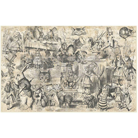 Decoupage paper - Dreaming in Wonderland