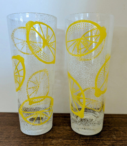Pair of Lemonade Glasses
