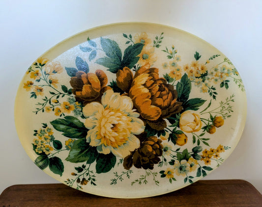 "Fab" Molded Fabric Floral Tray
