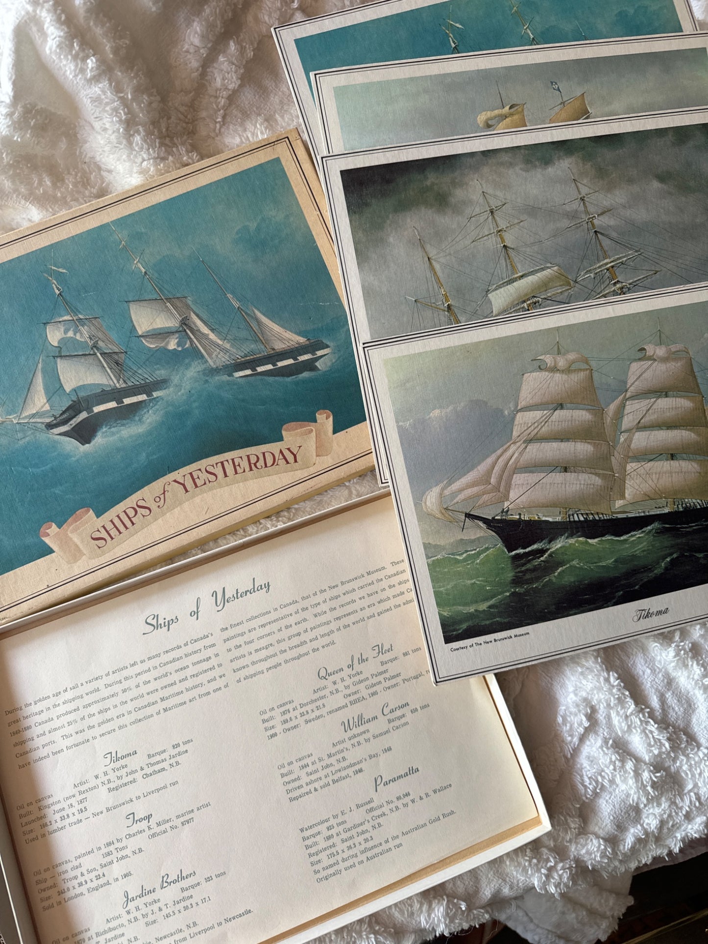 Ships of Yesterday - 6 prints - 1