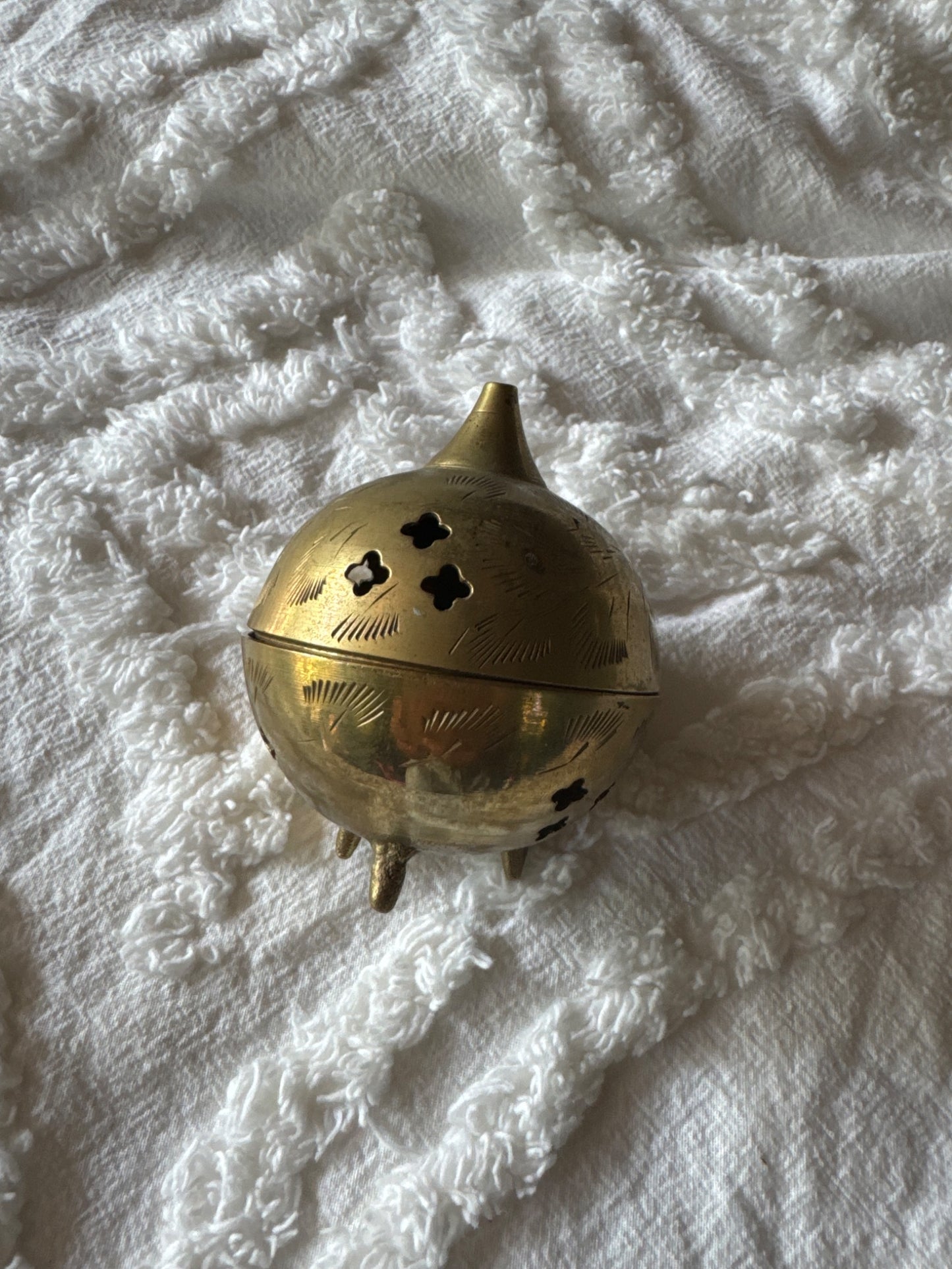 Brass incense burner  - 1