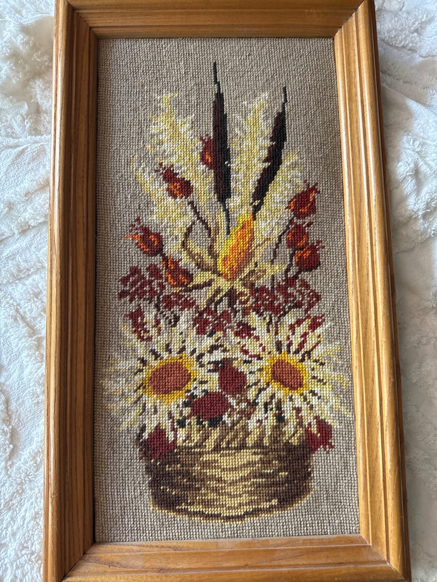 Flower needle point lg - 1