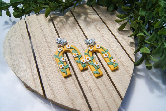 Daisy Vine Earrings - 1