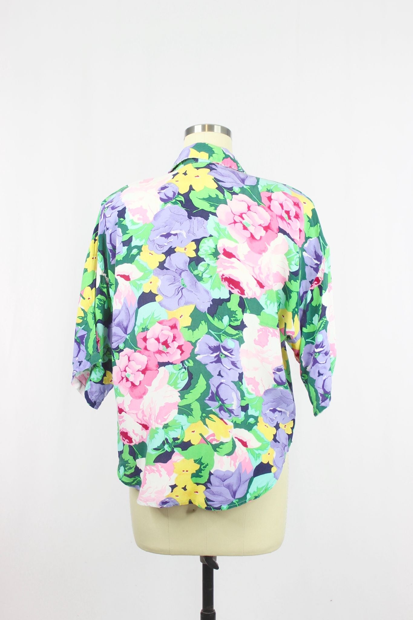 Vintage 90's FEMME UNIQUE Floral Blouse - 3