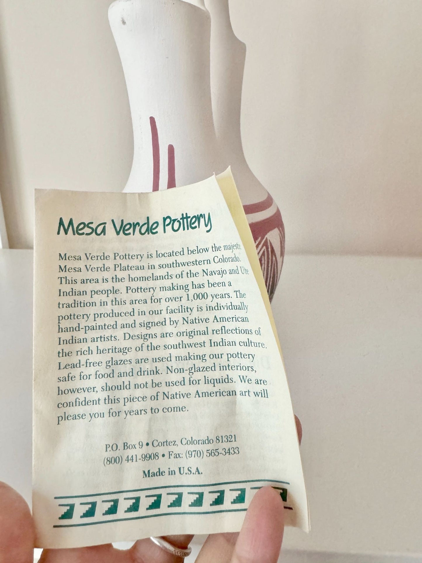 Navajo Wedding Vase - 4