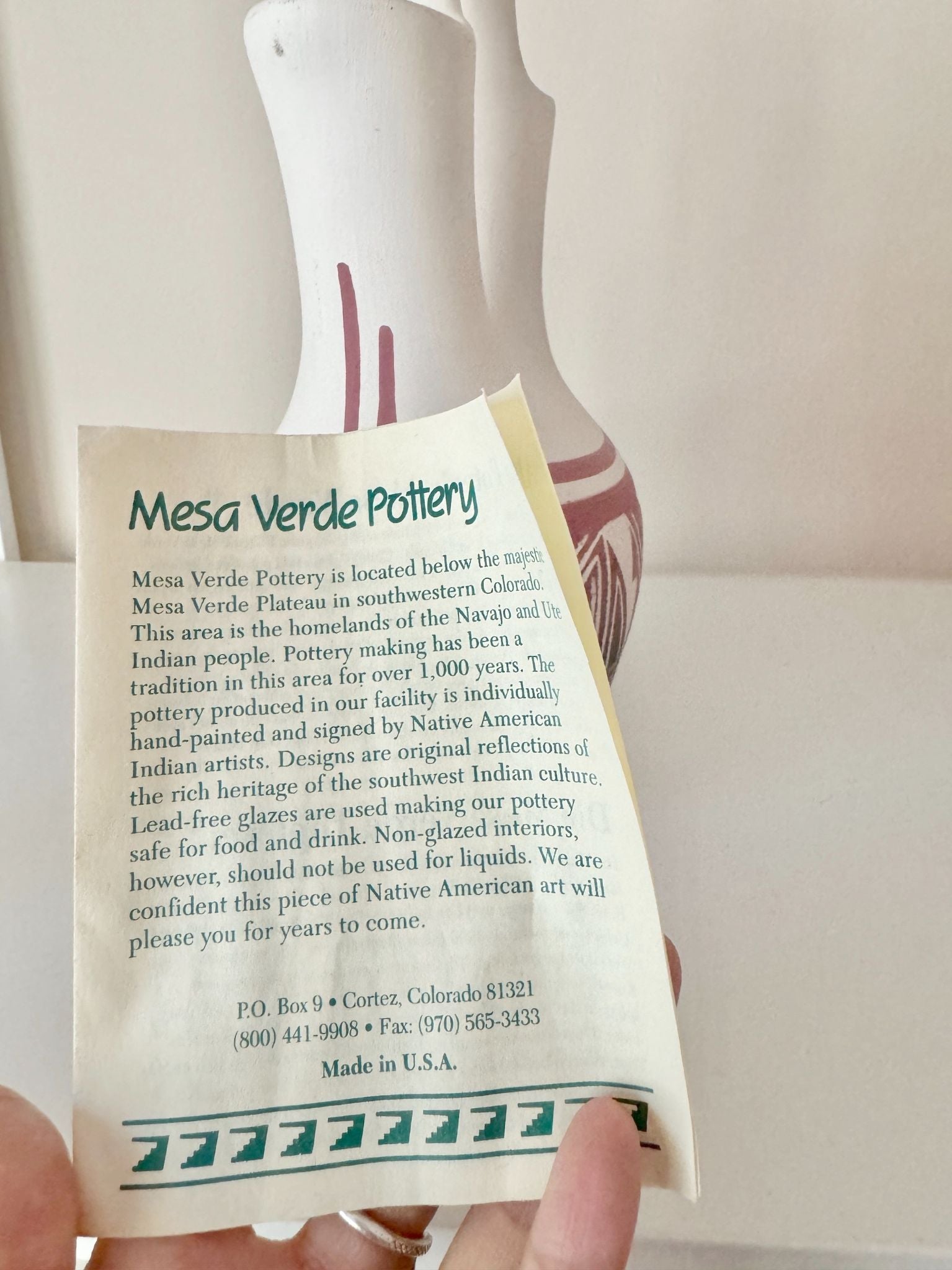 Navajo Wedding Vase - 4