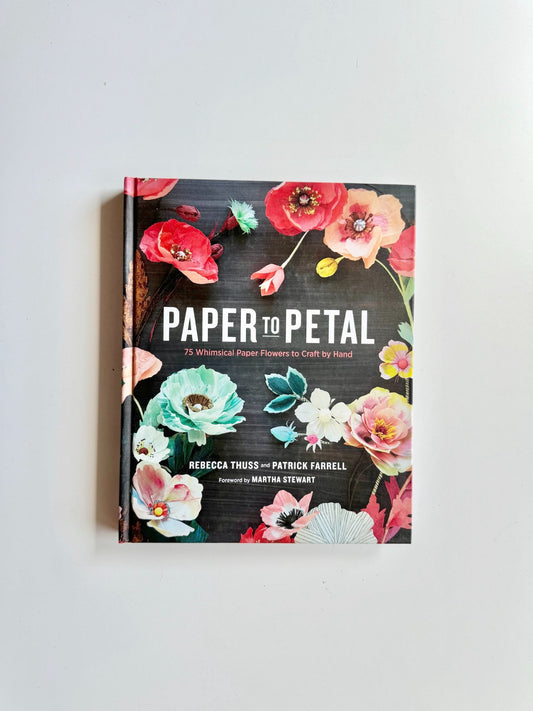 Hardcover Book - Paper To Petal - 1