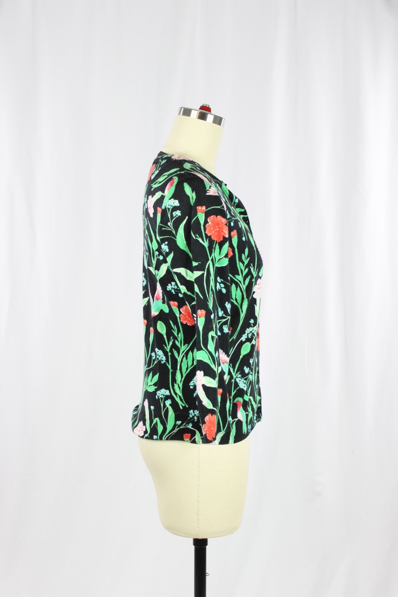 KATE SPADE Floral Cardigan, Size XXS - 2