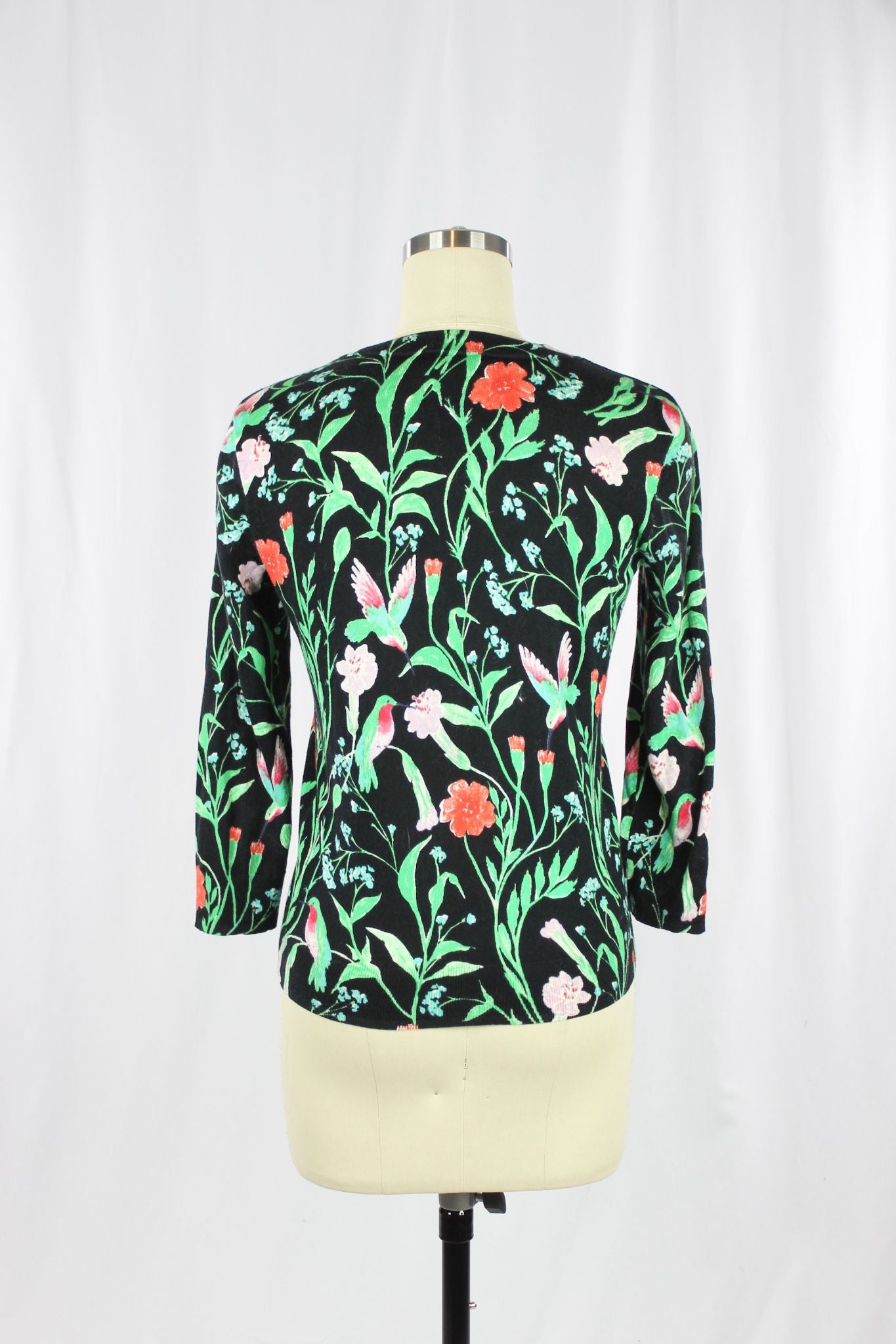 KATE SPADE Floral Cardigan, Size XXS - 3