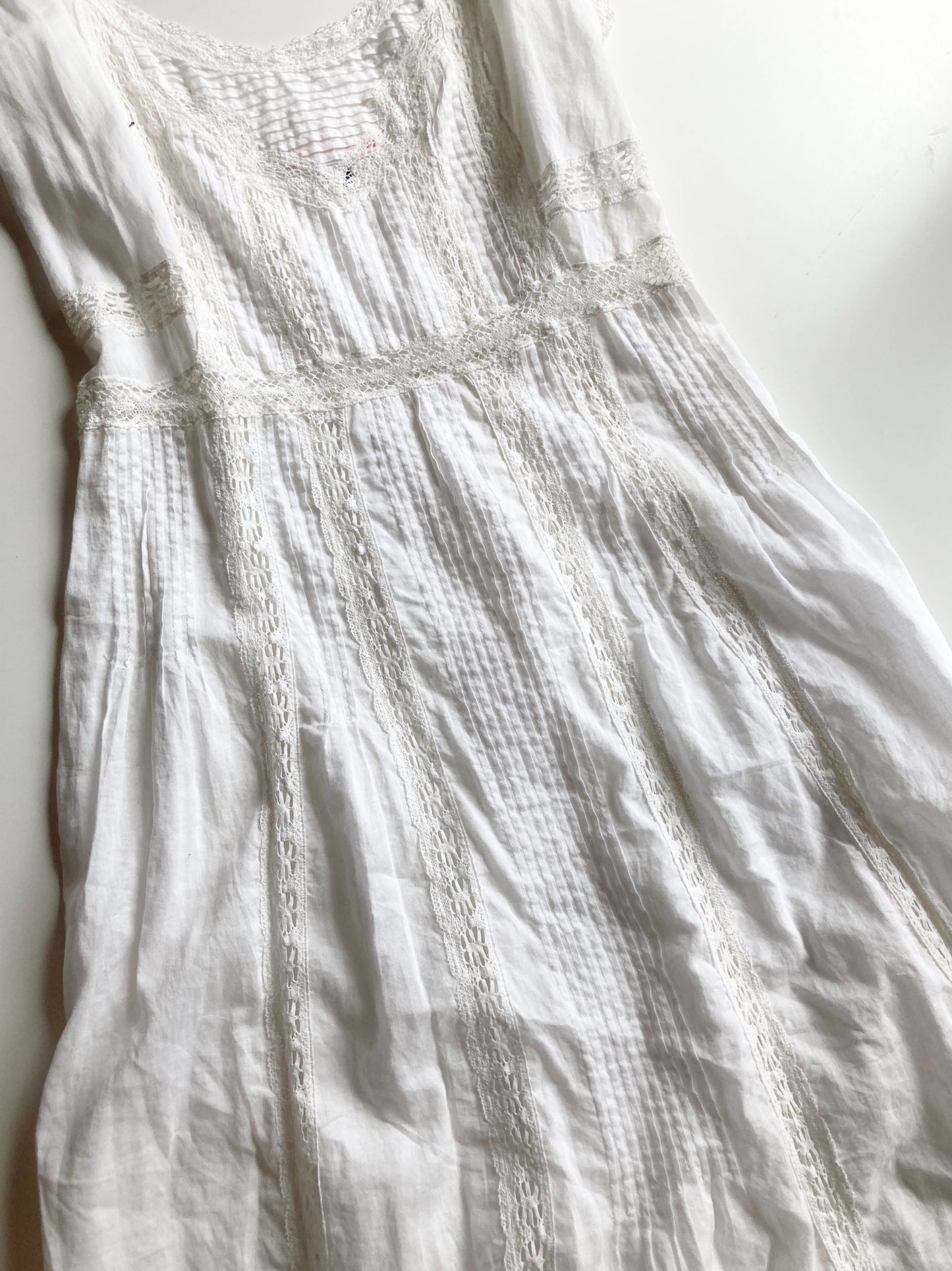 REBECCA TAYLOR White Cotton Maxi Dress, Size 2 - 7